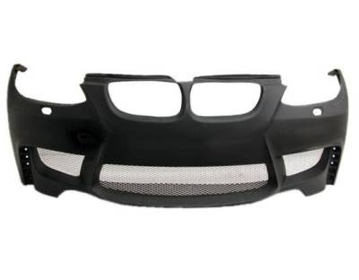 VIS Racing - 2007-2010 BMW E92 Hybrid 1M Style Front Bumper with Carbon Lip - Image 2