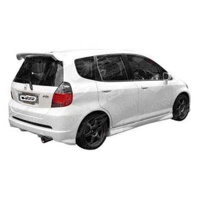 2007-2008 Honda Fit 4Dr Techno R 1 Side Skirts