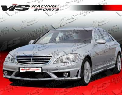 2007-2013 Mercedes S-Class W221 4Dr Euro Tech 65 Style Side Skirts