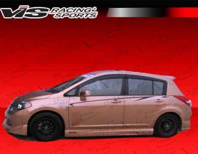 VIS Racing - 2007-2011 Nissan Versa 4Dr/Liftback Vip Polyurethane Full Lip Kit - Image 3