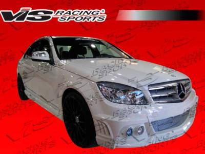 VIS Racing - 2008-2014 Mercedes C- Class C63 4Dr Vip Side Skirts - Image 1