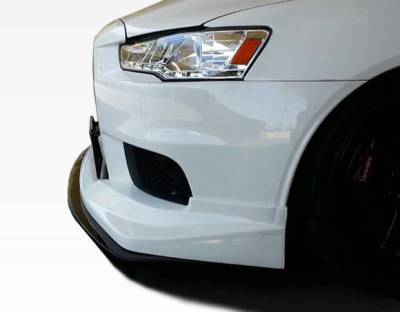 VIS Racing - 2008-2014 Mitsubishi Evo 10 VT Front Lip Polyurethane - Image 2