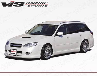 VIS Racing - 2008-2009 Subaru Legacy 4Dr Wings Side skirts - Image 2