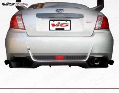 VIS Racing - 2008-2014 Subaru Wrx 4Dr VRS Rear Diffuser - Image 2