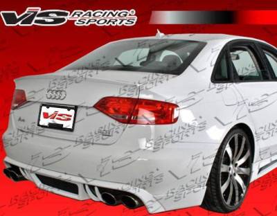 VIS Racing - 2009-2012 Audi A4 4Dr R Tech Rear Diffuser - Image 3