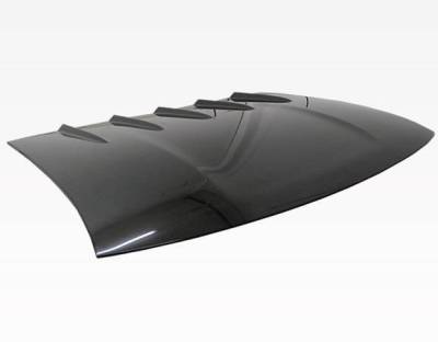 VIS Racing - 2009-2020 Nissan 370Z 2Dr DTM Style Carbon Fiber Roof Skin - Image 2