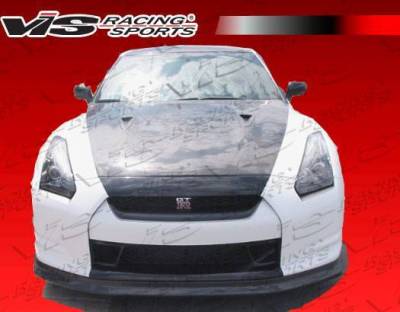 VIS Racing - 2009-2011 Nissan Skyline R35 Gtr Godzilla X Front Bumper With Carbon Front Lip. - Image 2