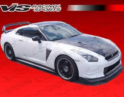 VIS Racing - 2009-2011 Nissan Skyline R35 Gtr Godzilla X Front Bumper With Carbon Front Lip. - Image 3