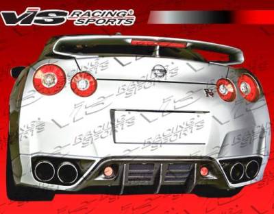 VIS Racing - 2009-2012 Nissan Skyline R35 Gtr 2Dr Vip Carbon Fiber Rear Lip - Image 1