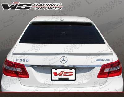 VIS Racing - 2010-2012 Mercedes E Class W212 4Dr Euro Tech Rear Spoiler - Image 1