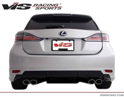 VIS Racing - 2011-2013 Lexus CT 200H Techno R Rear Lip - Image 2