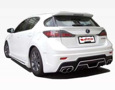 VIS Racing - 2011-2013 Lexus CT 200H Vip Rear Bumper - Image 2