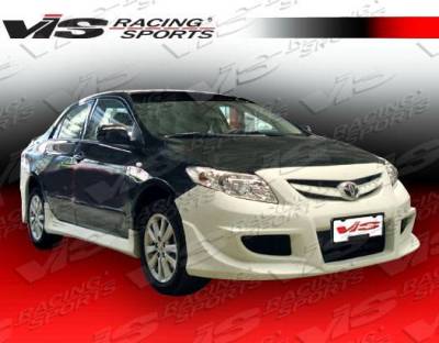 VIS Racing - 2011-2012 Toyota Corolla 4Dr VIP Full Lip Kit - Image 4