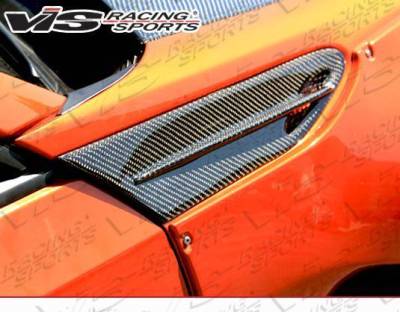 VIS Racing - 2013-2013 Subaru BRZ 2dr BZ Style Carbon Fiber Fender Vents - Image 2