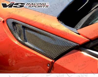 VIS Racing - 2013-2013 Subaru BRZ 2dr Pro Line Carbon Fiber Fender Vents - Image 1