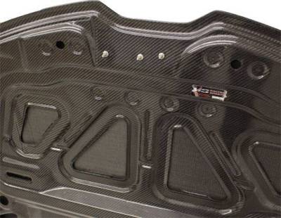 VIS Racing - Double Sided Carbon Fiber Hood Oem Style For Lamborghini Huracan 2014-2020 - Image 3
