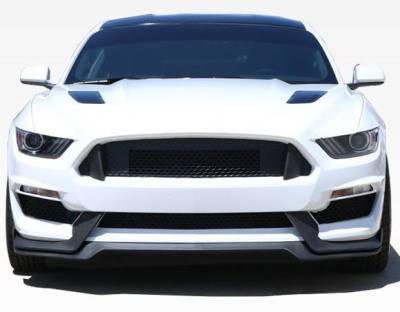 VIS Racing - 2015-2017 Ford Mustang GT350 Style Front Bumper Conversion Polypropylene - Image 2