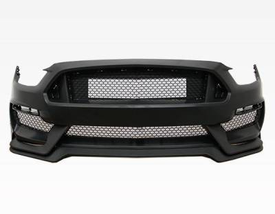 VIS Racing - 2015-2017 Ford Mustang GT350 Style Front Bumper Conversion Polypropylene - Image 3