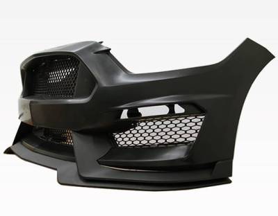 VIS Racing - 2015-2017 Ford Mustang GT350 Style Front Bumper Conversion Polypropylene - Image 4