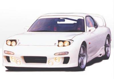 1993-1997 Mazda Rx-7 Custom Left Side Skirt Fiberglass