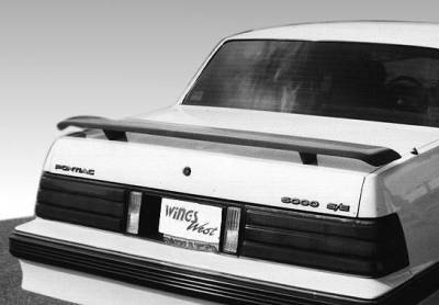 1985-1991 Pontiac 6000 2/4Dr. 2 Leg Wing No Light