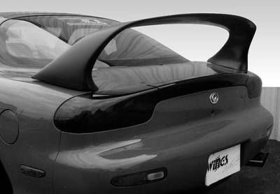 1993-1997 Mazda Rx7 Super Style Spoiler with light