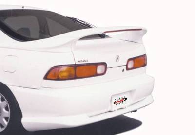 1994-2001 Acura Integra 4Dr Custom 3Pc Mid Wing With Light