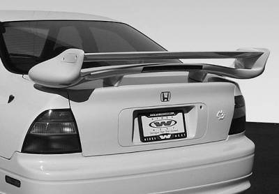 1994-1997 Honda Accord 2/4Dr Commando Type 2 Wing With Light
