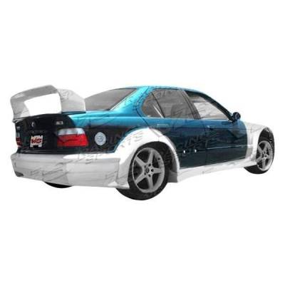 VIS Racing - 1992-1998 Bmw E36 4Dr Gt Widebody Rear Fenders - Image 2