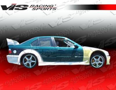 VIS Racing - 1992-1998 Bmw E36 To E46 4Dr M3 Gt Widebody Full Kit - Image 2