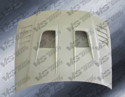 1992-1995 Honda Civic Hb/2Dr Wave Fiber Glass Hood