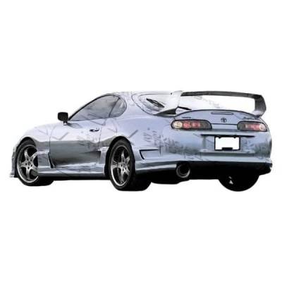 VIS Racing - 1993-1998 Toyota Supra 2Dr Tracer Rear Aprons - Image 2
