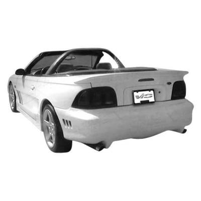 VIS Racing - 1994-1998 Ford Mustang 2Dr Stalker Rear Bumper - Image 1