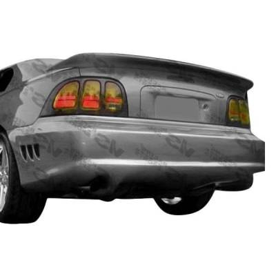 VIS Racing - 1994-1998 Ford Mustang 2Dr Stalker Rear Bumper - Image 2