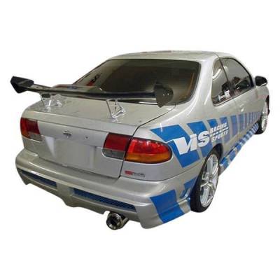 VIS Racing - 1995-1999 Nissan Sentra 4Dr Xtreme Rear Bumper - Image 1