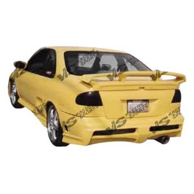 VIS Racing - 1995-1999 Nissan Sentra 4Dr Xtreme Rear Bumper - Image 2