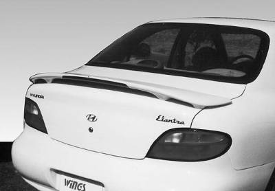 1996-1998 Hyundai Elantra Custom Style Wing With Light