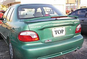 1996-1997 Hyundai Accent 2Dr Factory Style Spoiler W/ Led