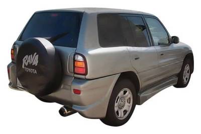 1996-2000 Toyota Rav 4 4Dr Ballistix Rear Aprons