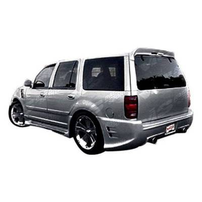 1997-2002 Ford Expedition 4Dr Outcast Rear Bumper