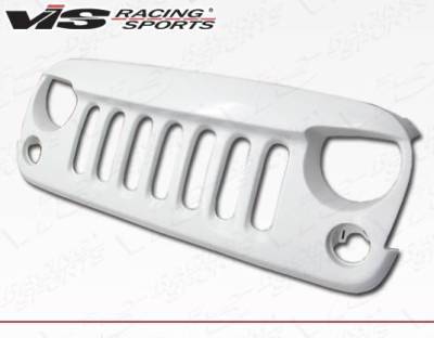 VIS Racing - 1997-2014 Jeep Wrangler AB Fiberglass Front Grill - Image 1