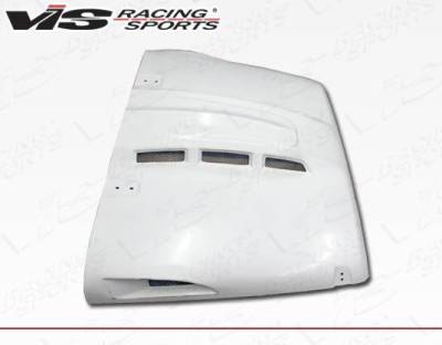 VIS Racing - 1997-2006 Jeep Wrangler Heat Extractor Fiberglass Hood - Image 3