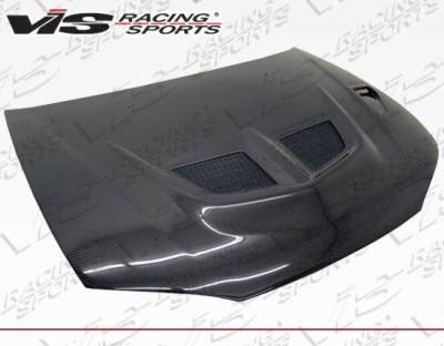 VIS Racing - Carbon Fiber Hood EVO Style for Mitsubishi Mirage (US)NON W/B 4DR 97-01 - Image 1