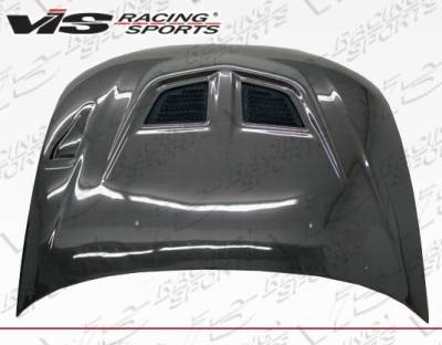 VIS Racing - Carbon Fiber Hood EVO Style for Mitsubishi Mirage (US)NON W/B 4DR 97-01 - Image 2