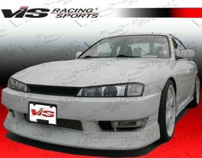 VIS Racing - 1997-1998 Nissan 240Sx Kouki Style Carbon Fiber Lip - Image 3
