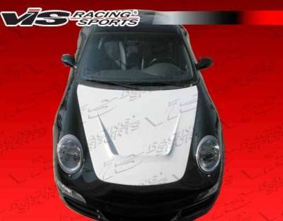 VIS Racing - 1997-2004 Porsche Boxster 986 2Dr G Tech Style Fiberglass Hood - Image 2