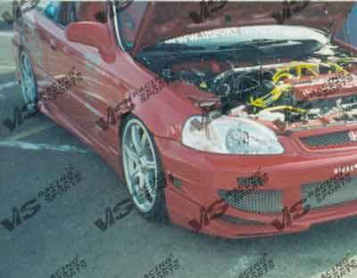 VIS Racing - 1999-2000 Honda Civic 2Dr Avg Full Kit - Image 3