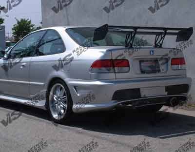 VIS Racing - 1999-2000 Honda Civic Hb Kombat 2 Full Kit - Image 3