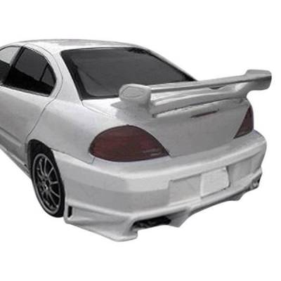 VIS Racing - 1999-2004 Pontiac Grand Am 4Dr Ballistix Rear Bumper Bumper Has Single Exhaust - Image 1