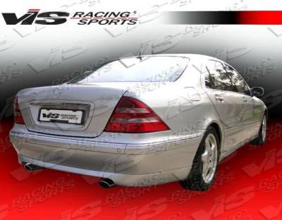 VIS Racing - 2000-2002 Mercedes S-Class W220 4Dr C Tech Rear Lip - Image 1